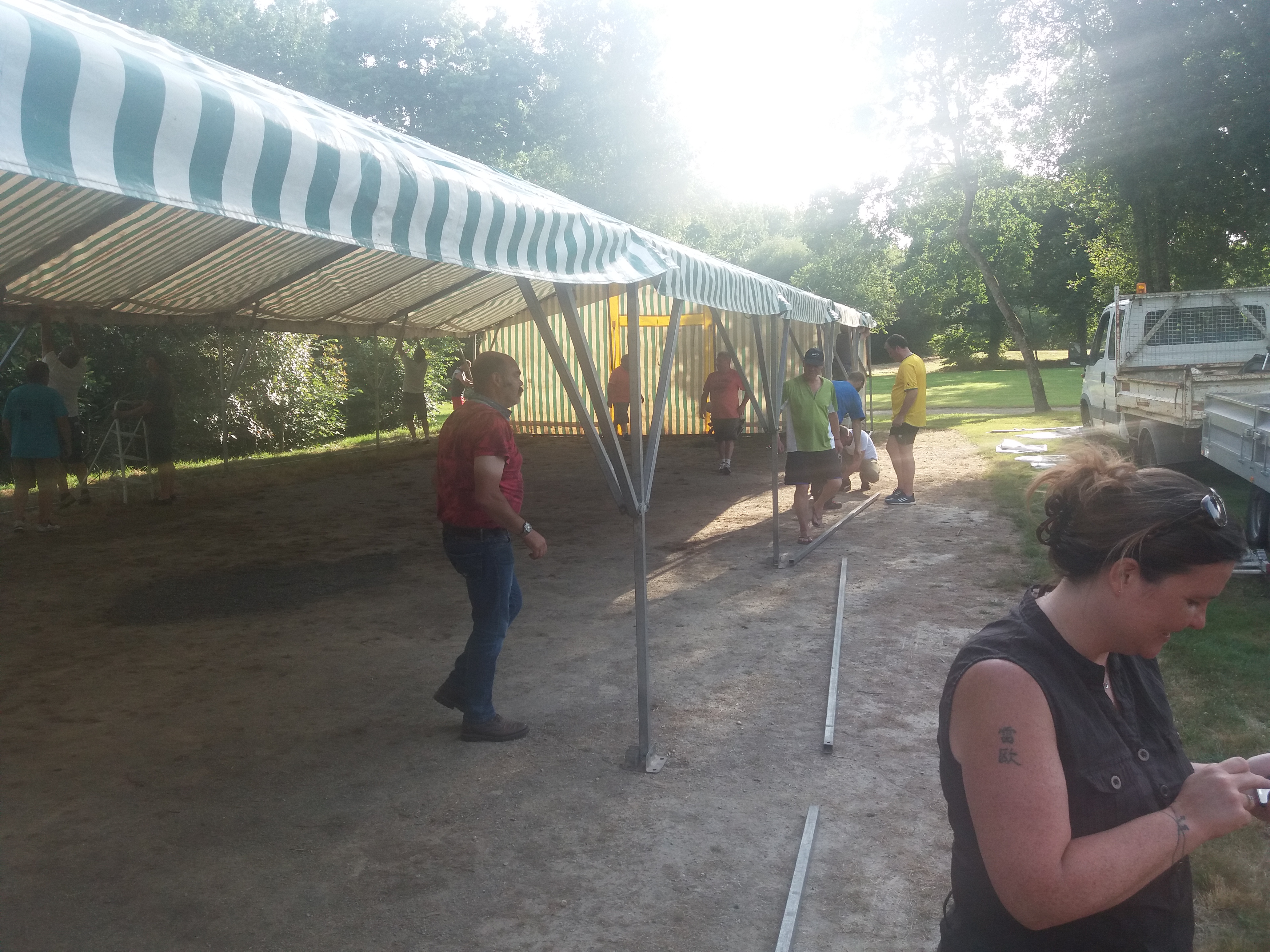 Montage du chapiteau 2019 13 