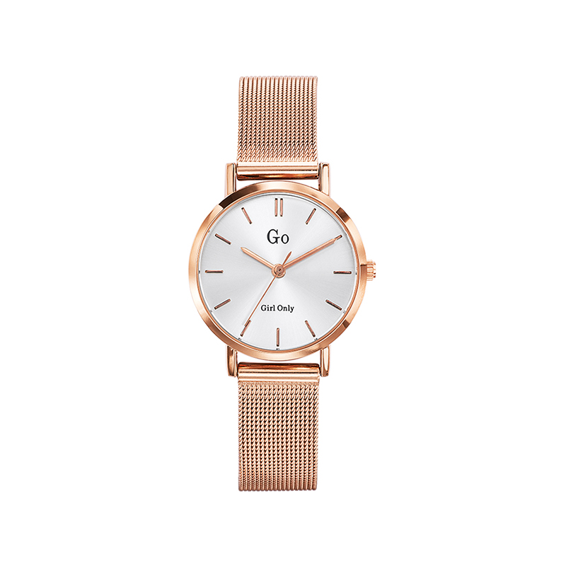 Montre go girl only dore rose milanais 695961