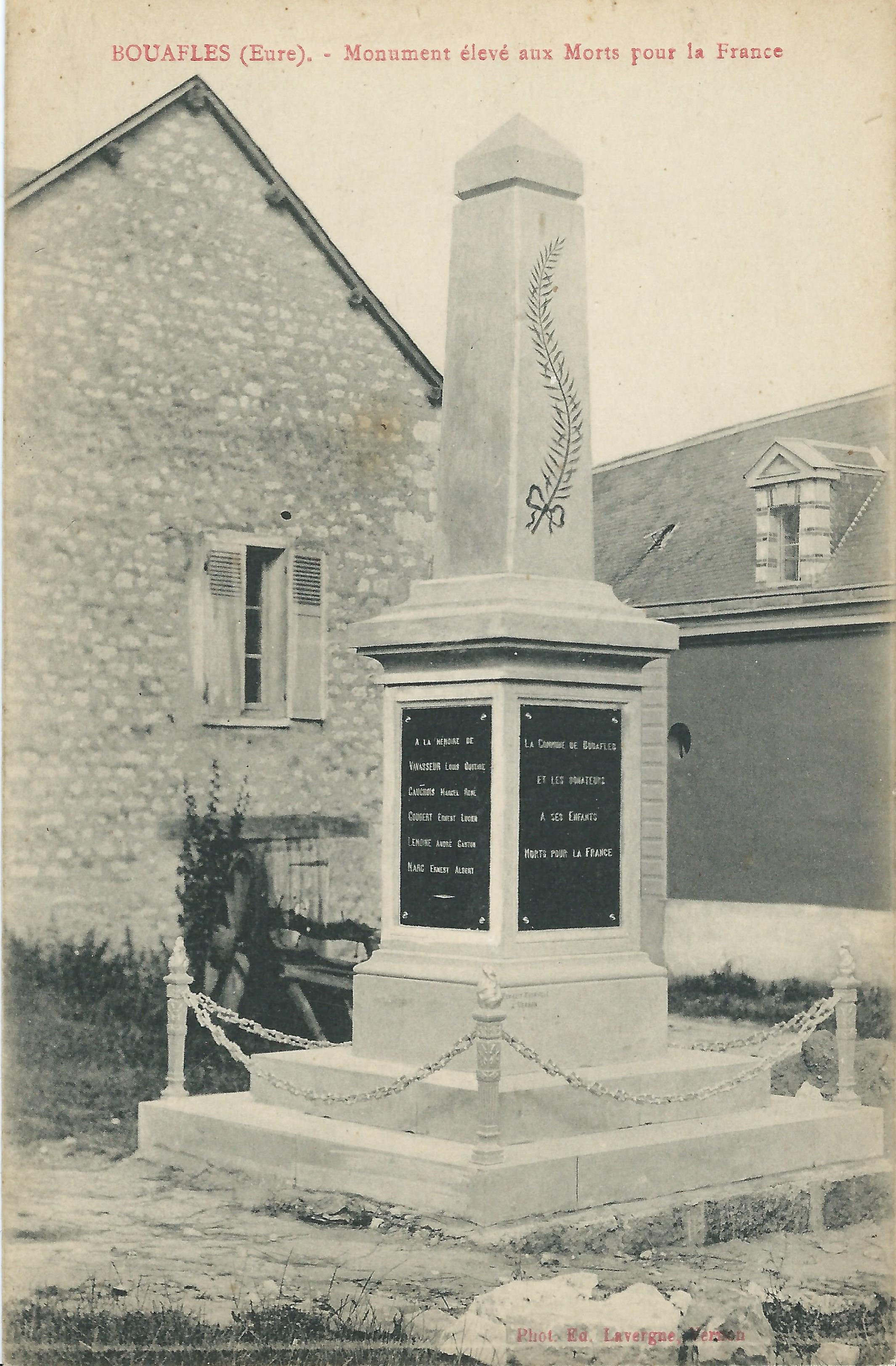 Bouafles le monument