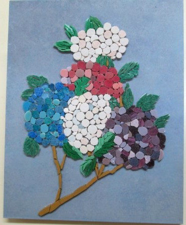 Them arts mosaique p3horthensia
