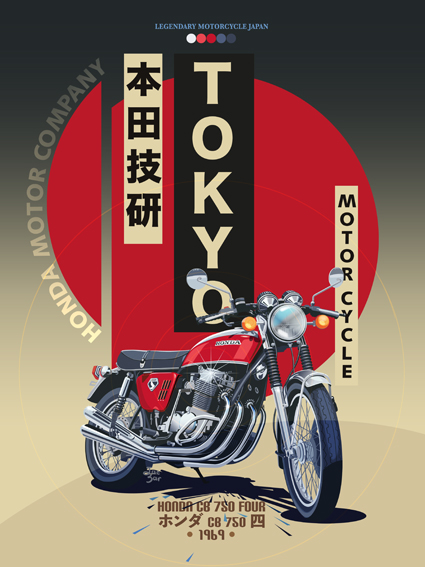 CB 750 tokyo