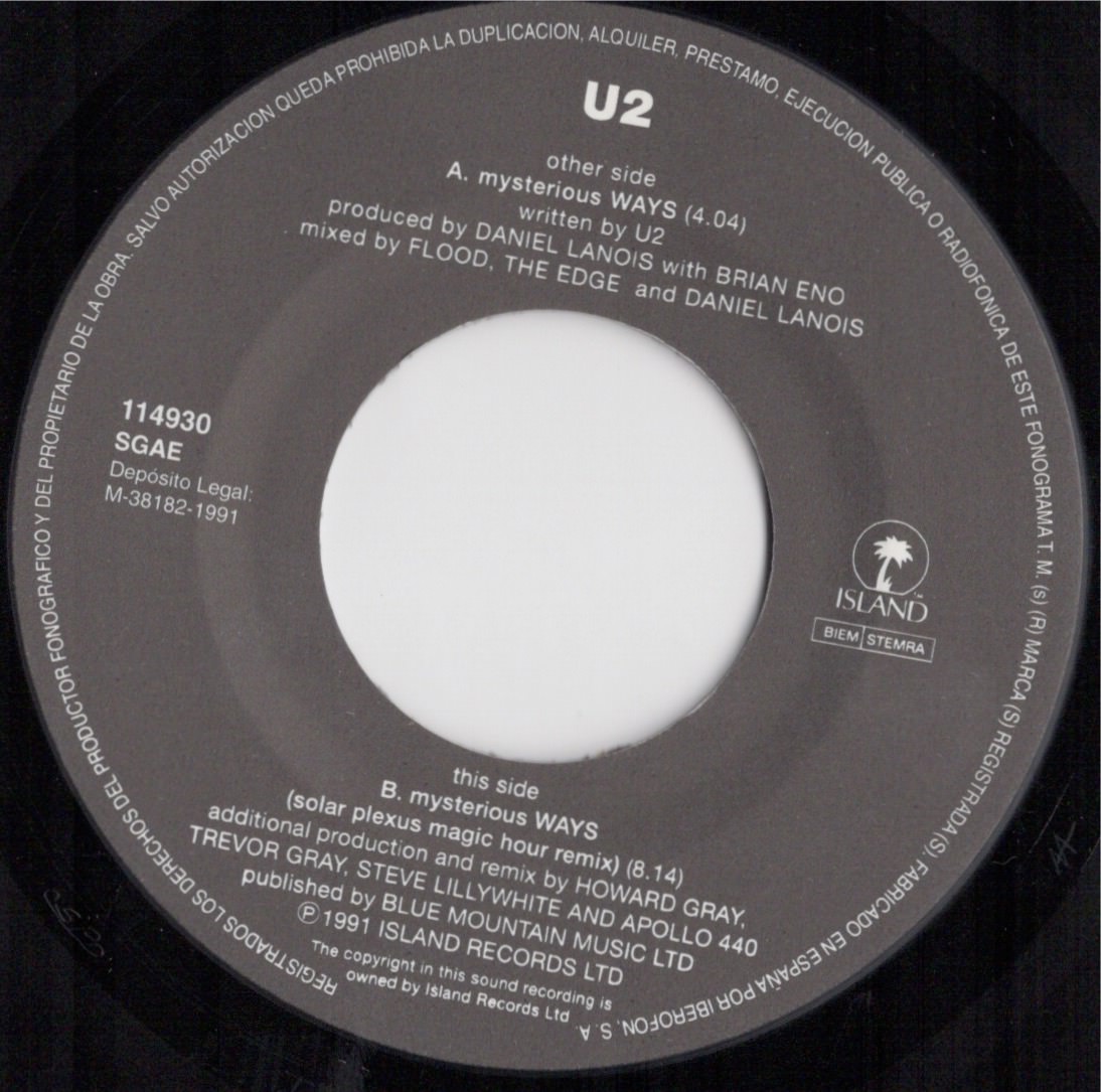Mysterious ways sp 114 930 a 