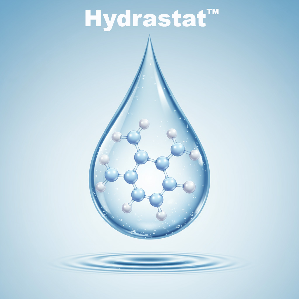 Goutte eau avec molecule glutathion hydrastat