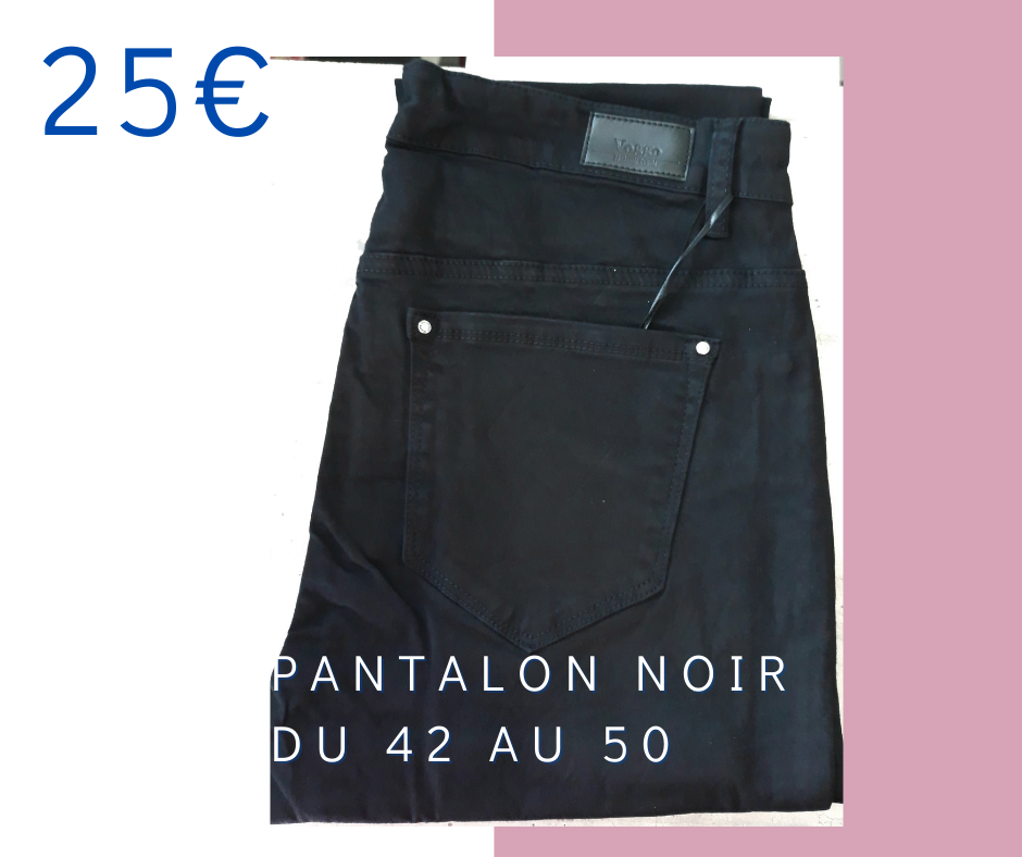 Pantalon noir