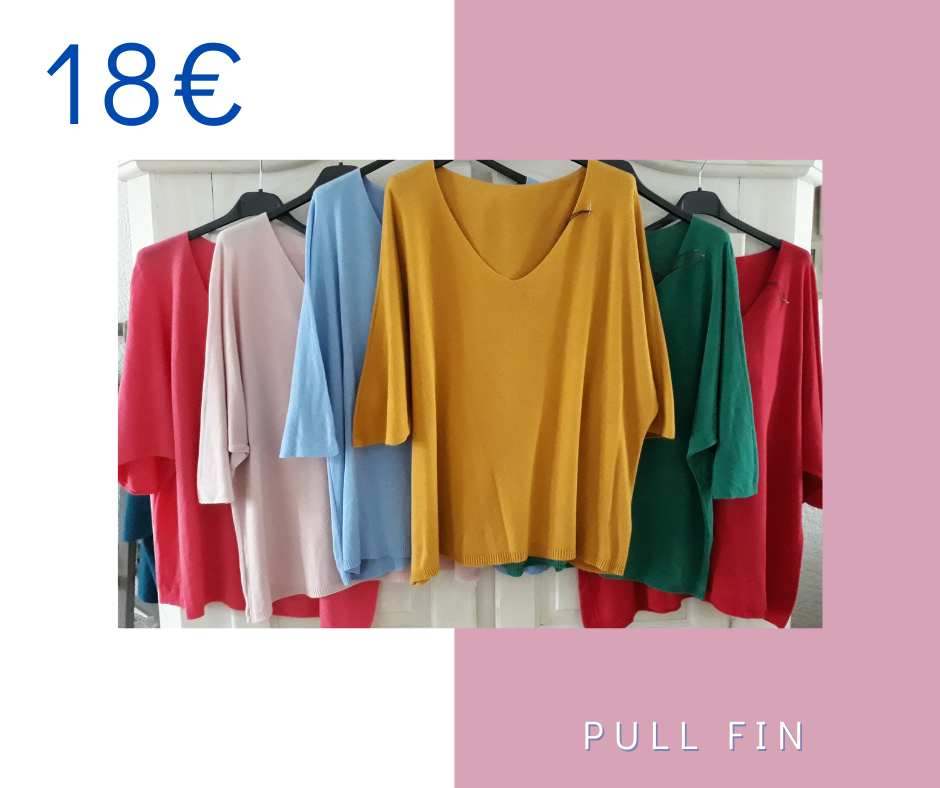Pull fin