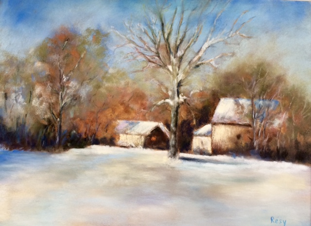 Hameau enneige 