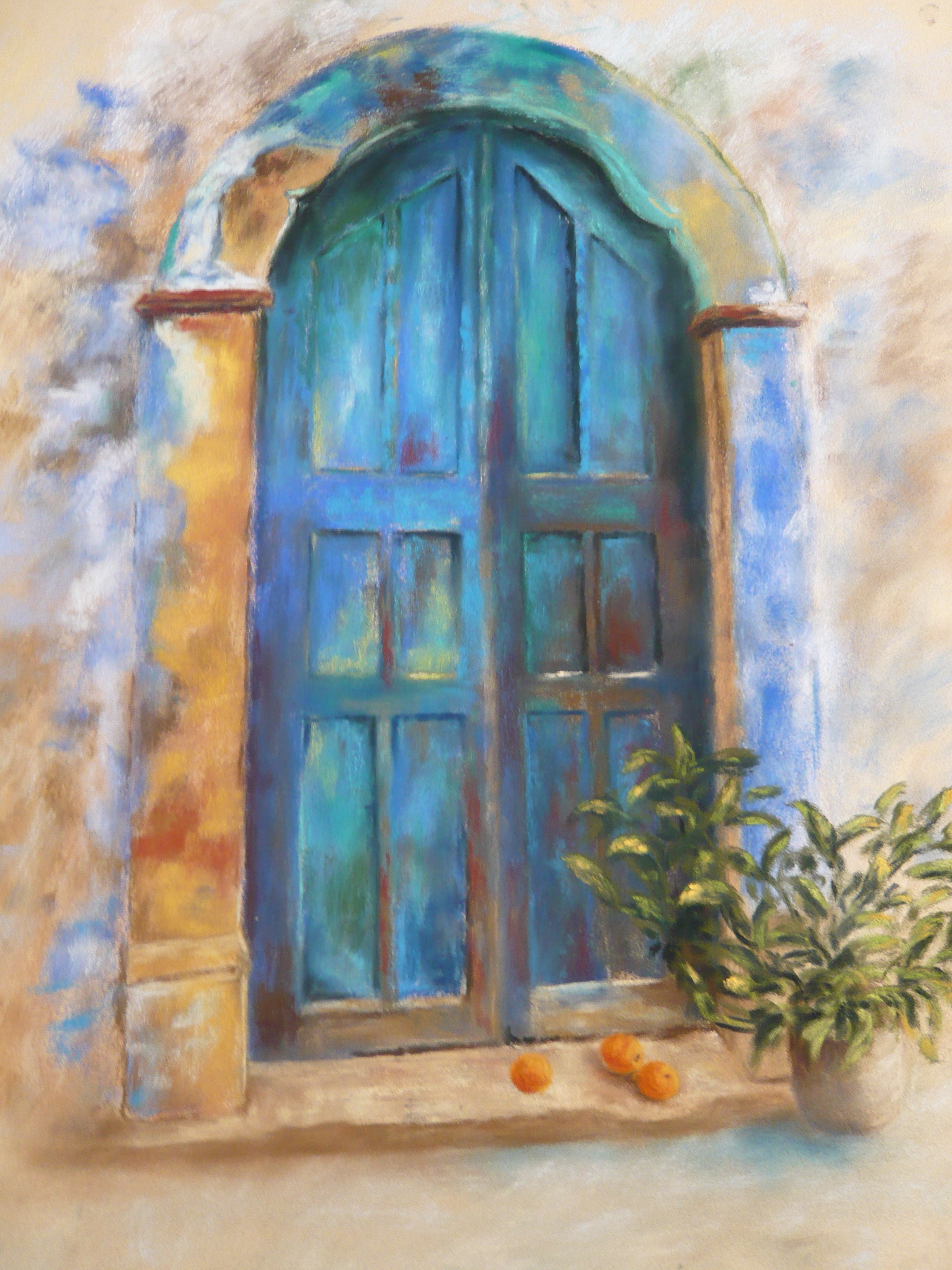 A porte bleuejpg
