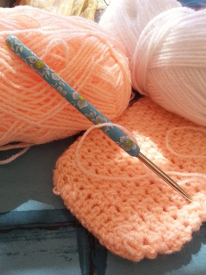 Crochet laine one stroke 1