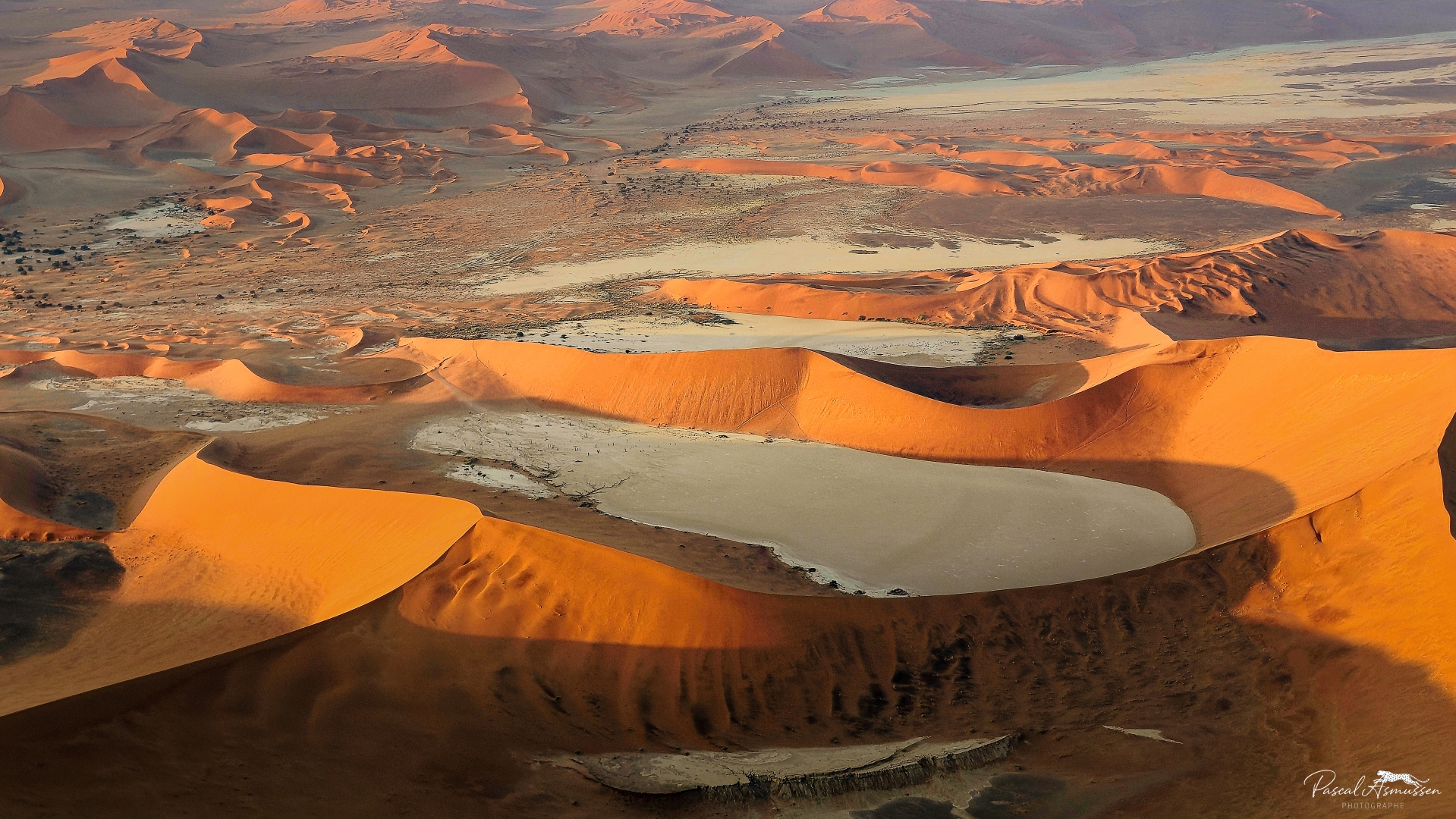 Deadvlei vue aerienne namibie grande 