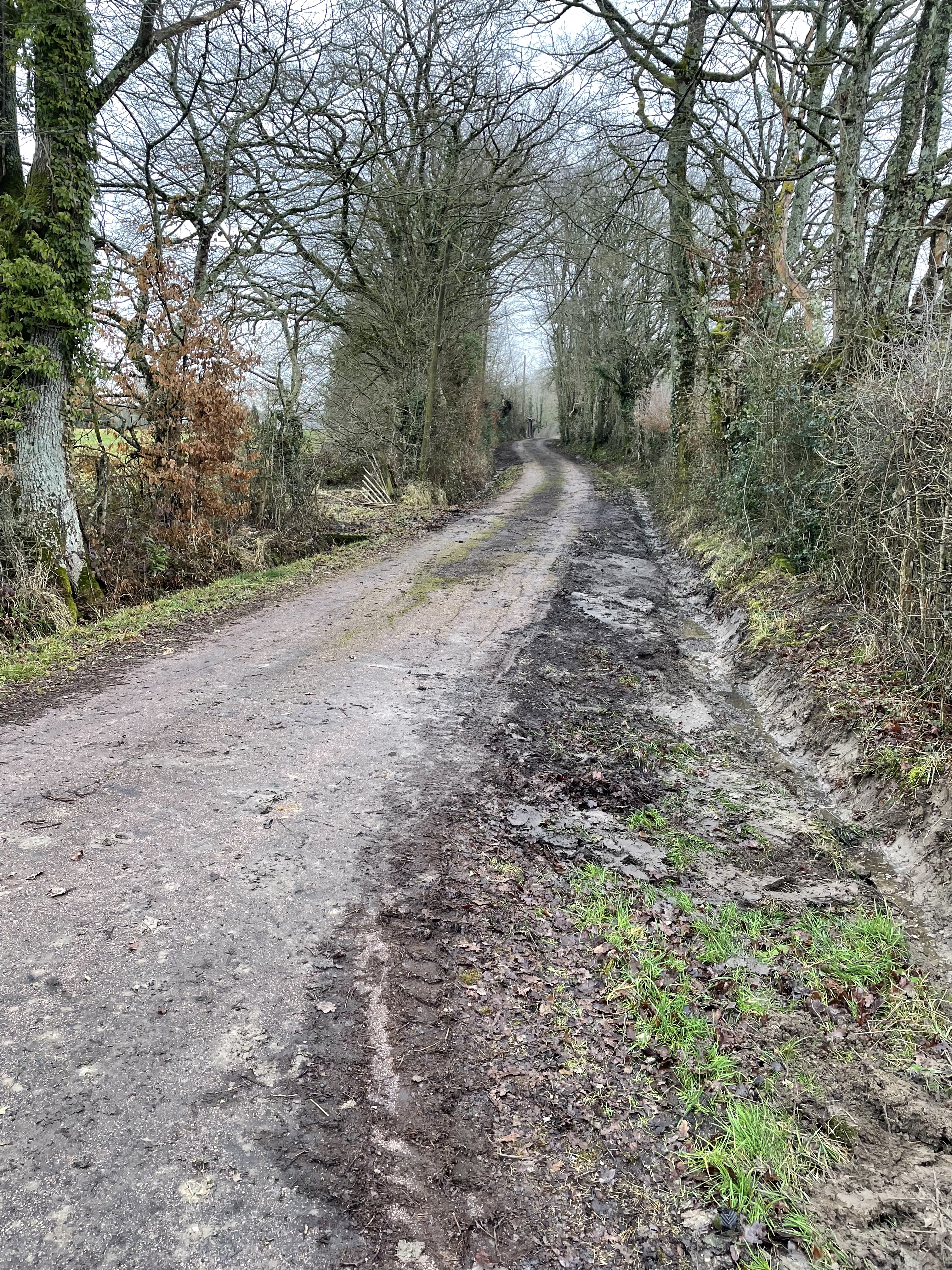 Travaux de voirie aux Charmes