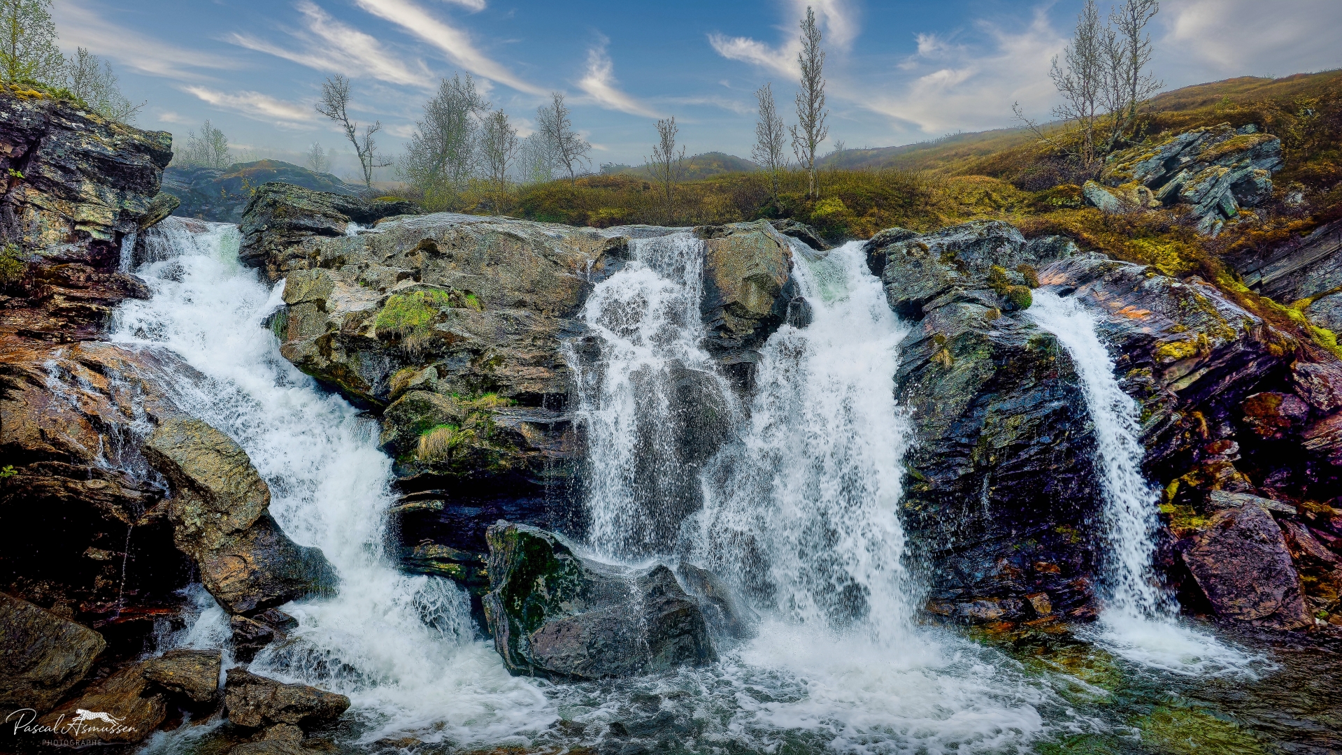 Petite cascade road tindevegen norvege grande 
