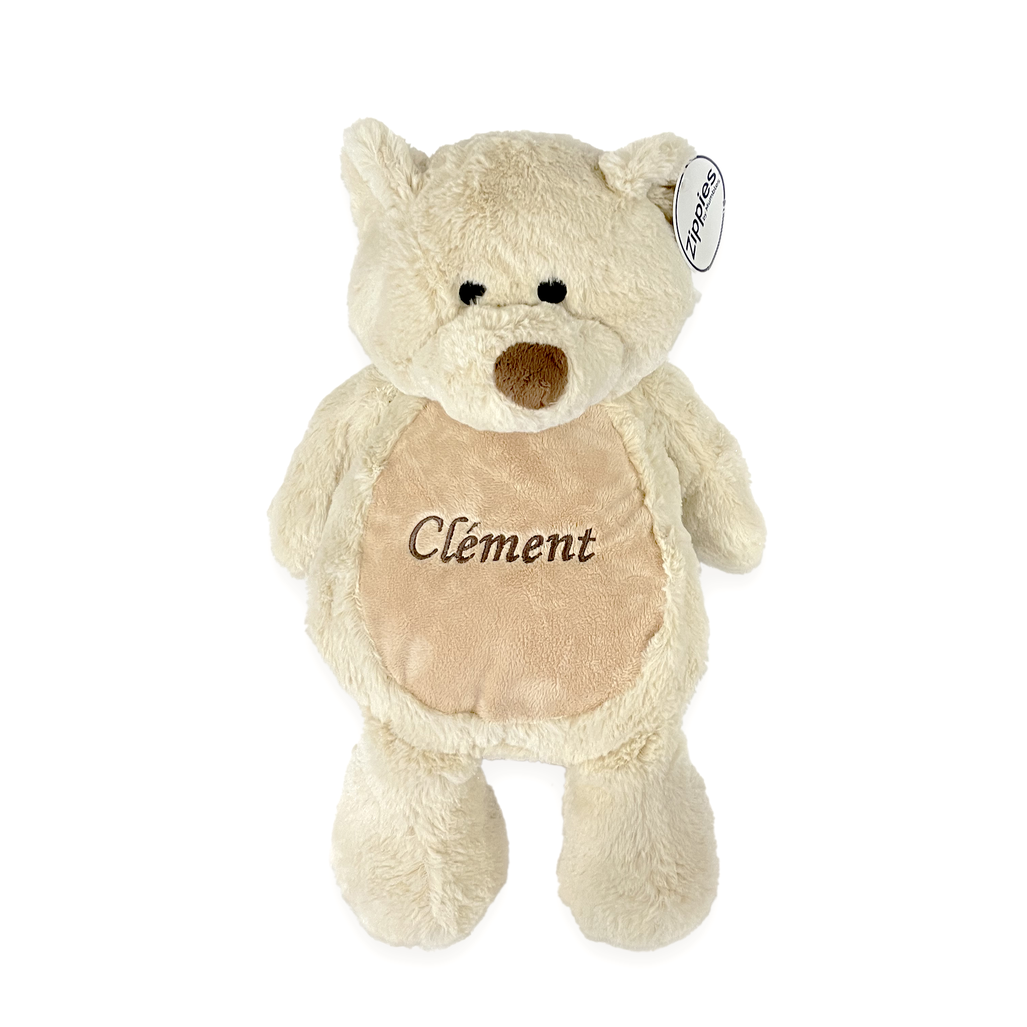 Peluche brode clement