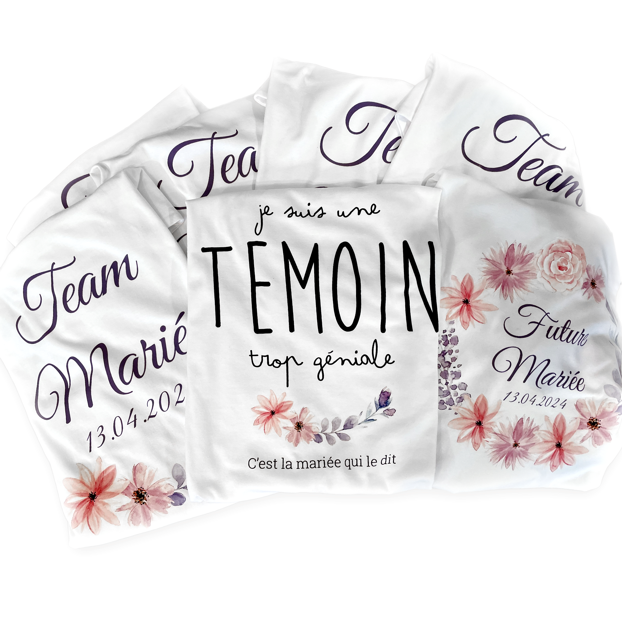 Tee shirts evjf