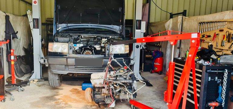 Range rover remplacement moteur