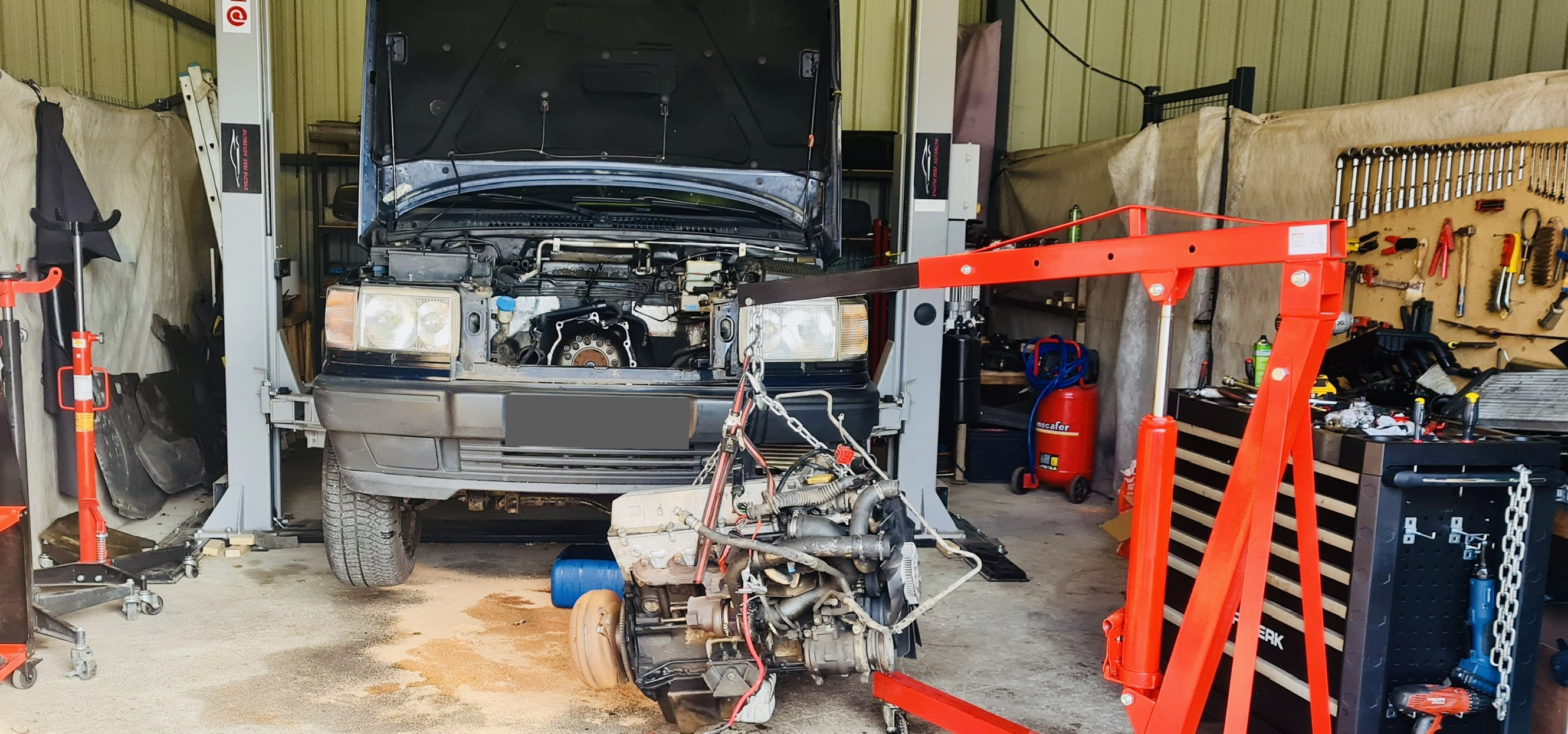 Range rover remplacement moteur