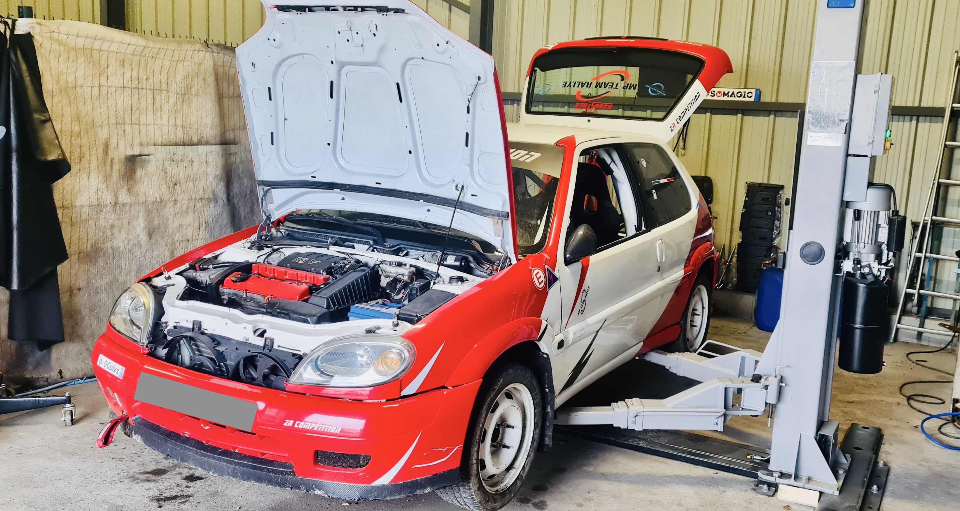 Citroen saxo retrofit complet du moteur