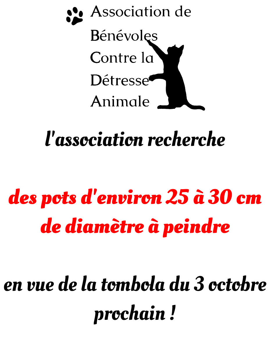 Recherche pots en terre cuite !