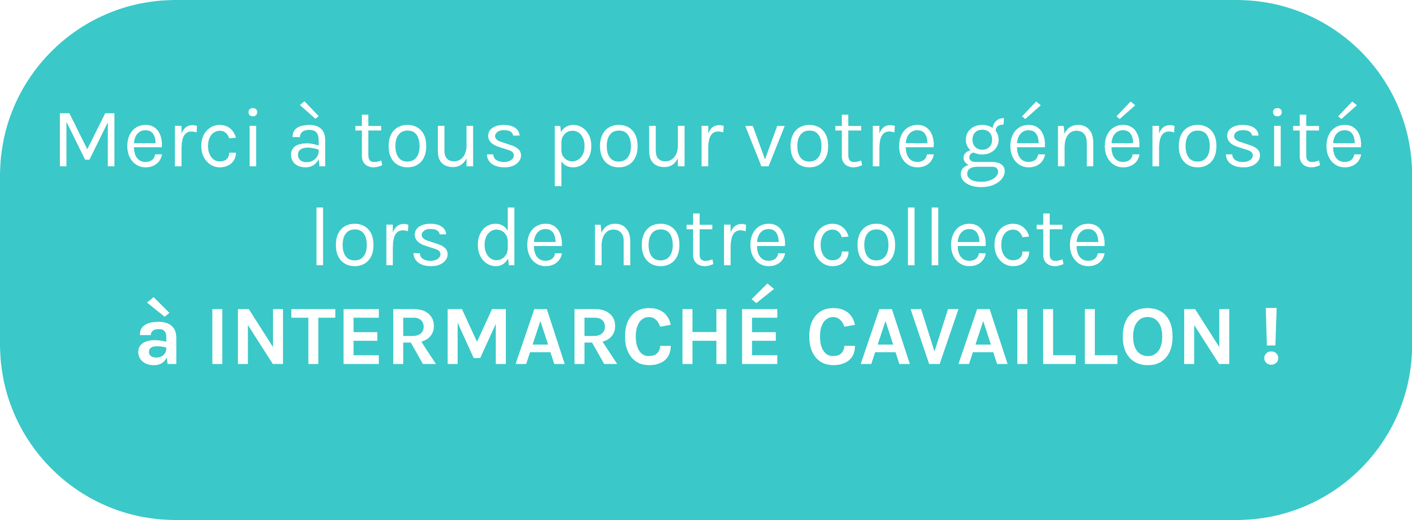 Merci !