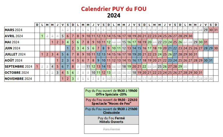 Calendrier-horaires-puy-du-fou-2024