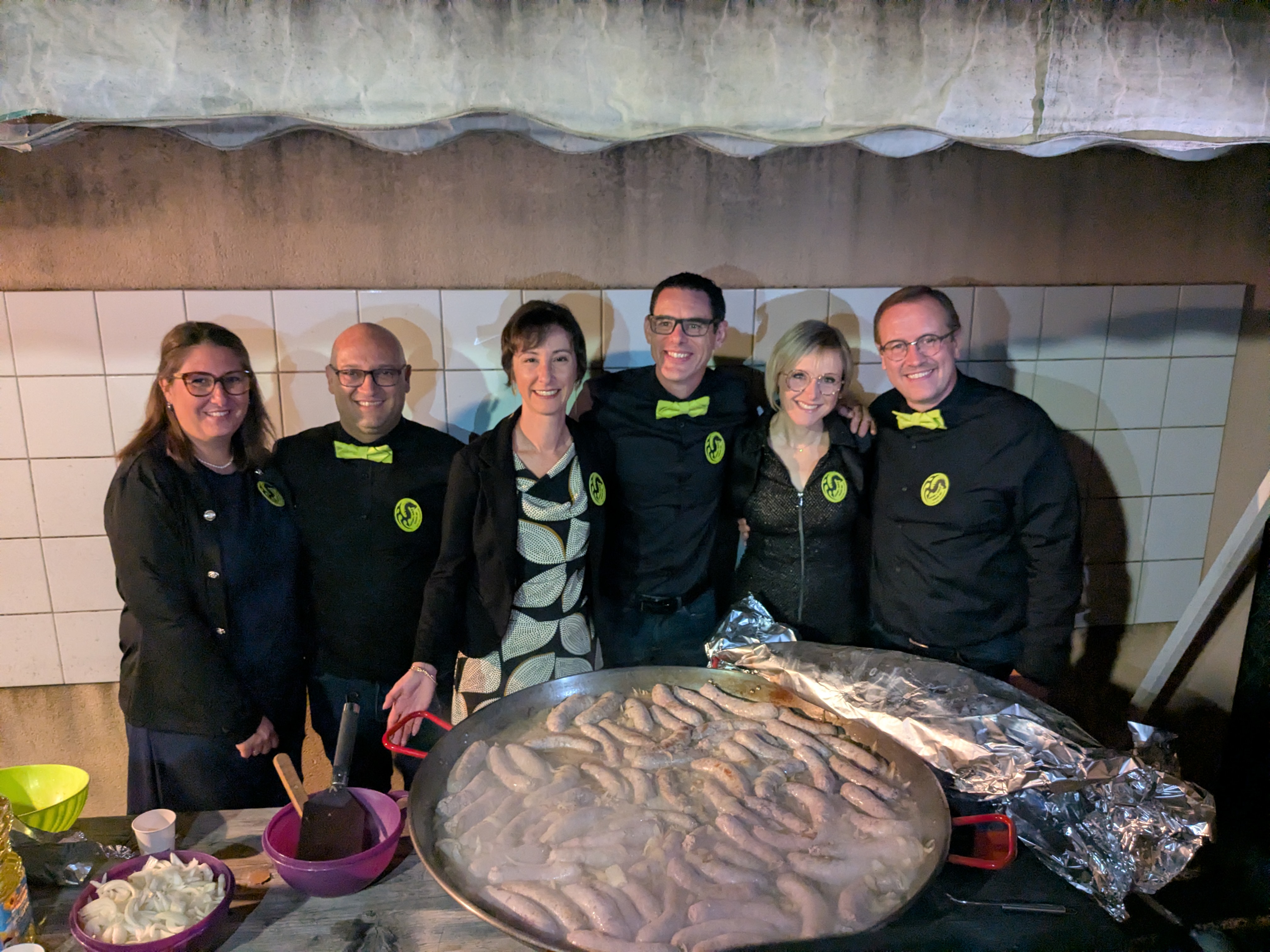 Le traditionnel "repas saucisses" lance la saison 2027