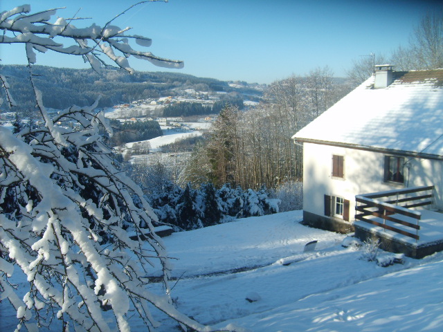 Le gîte en hiver