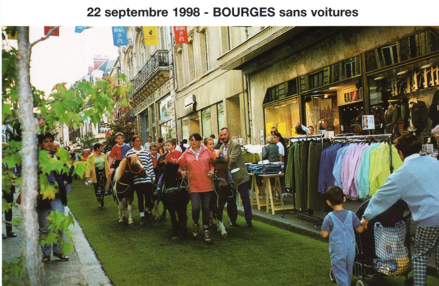 1998 22 sept bourges sans voitures photo jeanine mercier