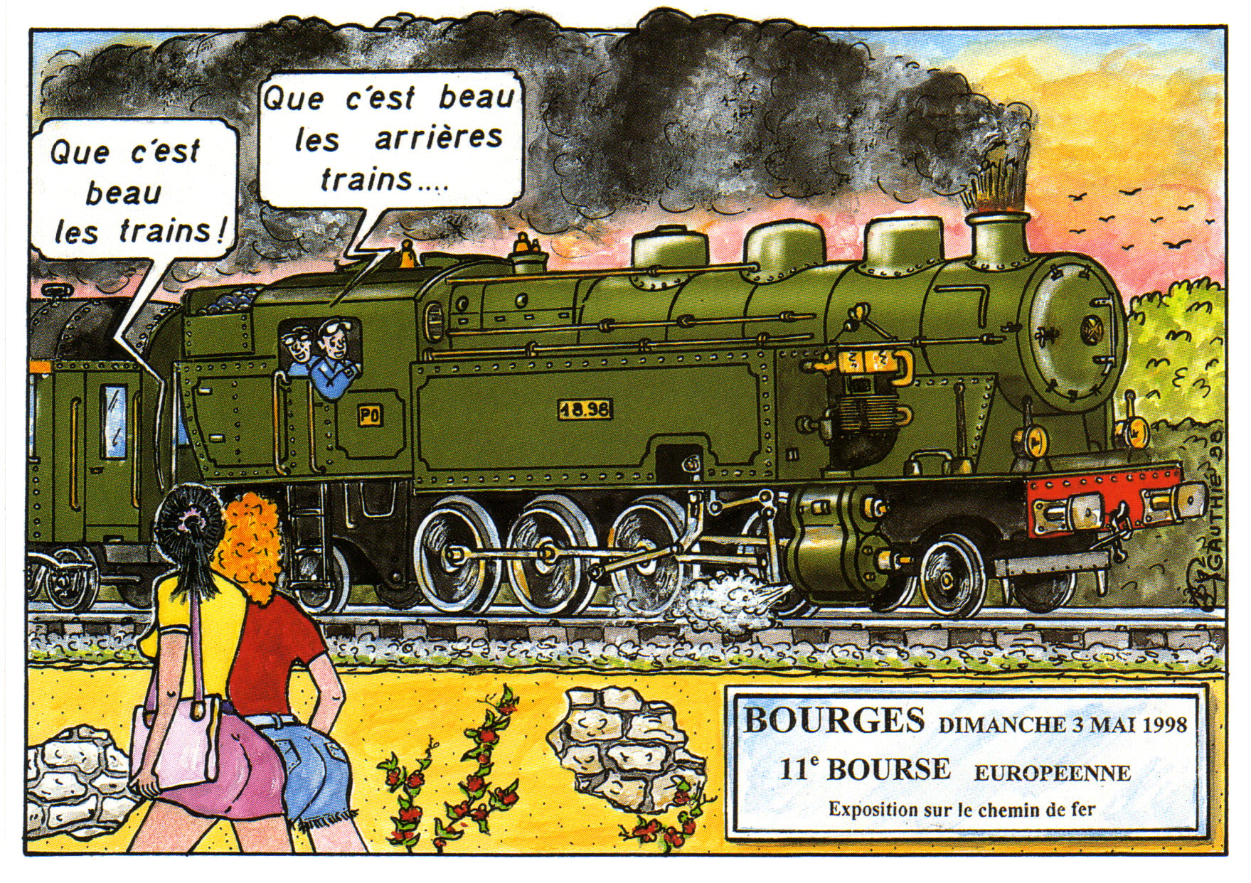 1998 train et arriere train pierre gauthier