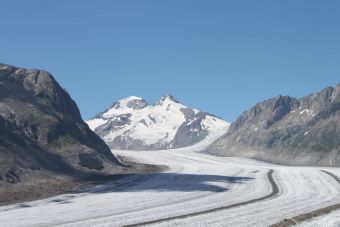 Glacier d'Aletsch dans les Alpes suisses / Photos de Suisse / Swiss photos