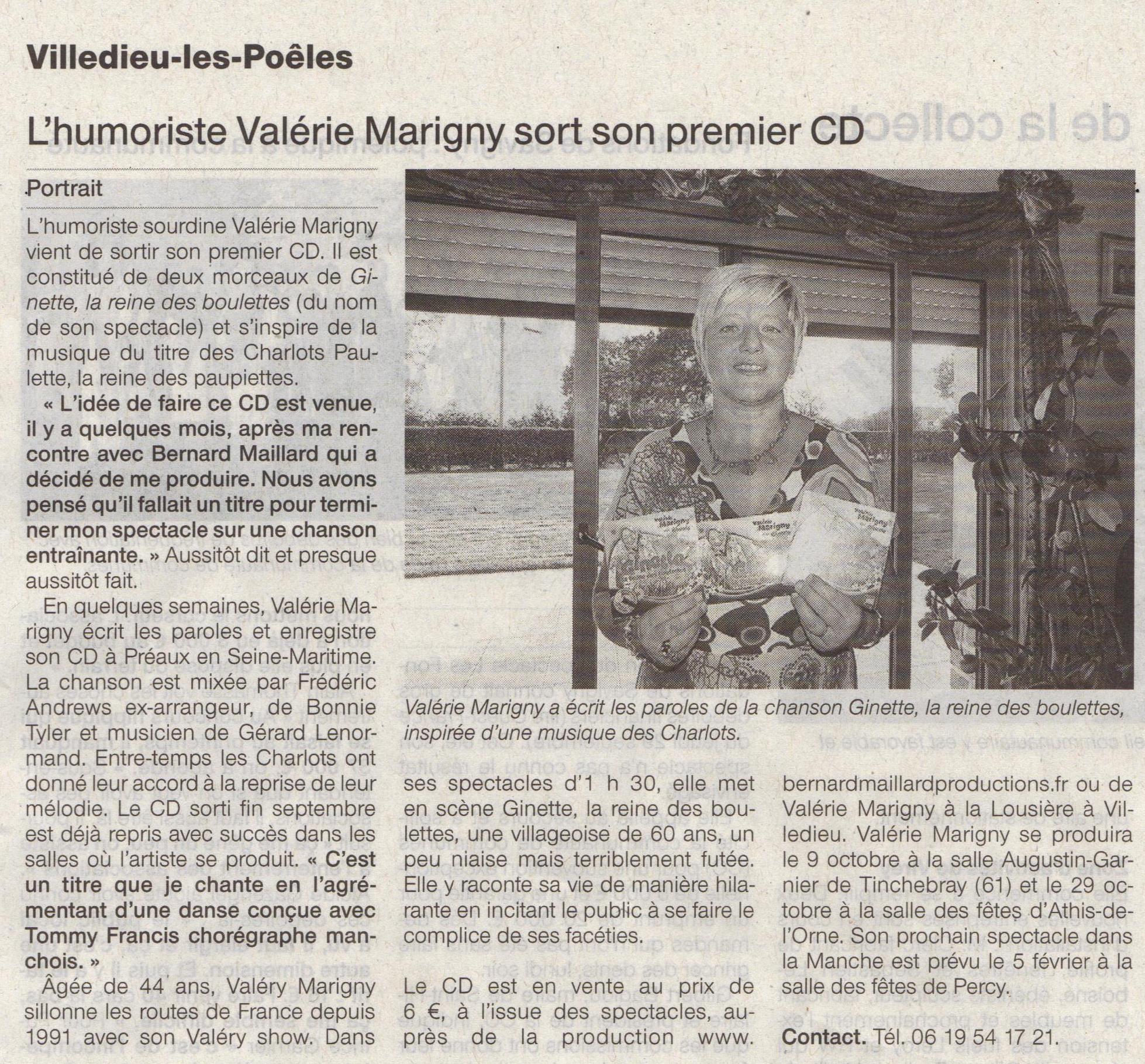 Ouest france Villedieu 2