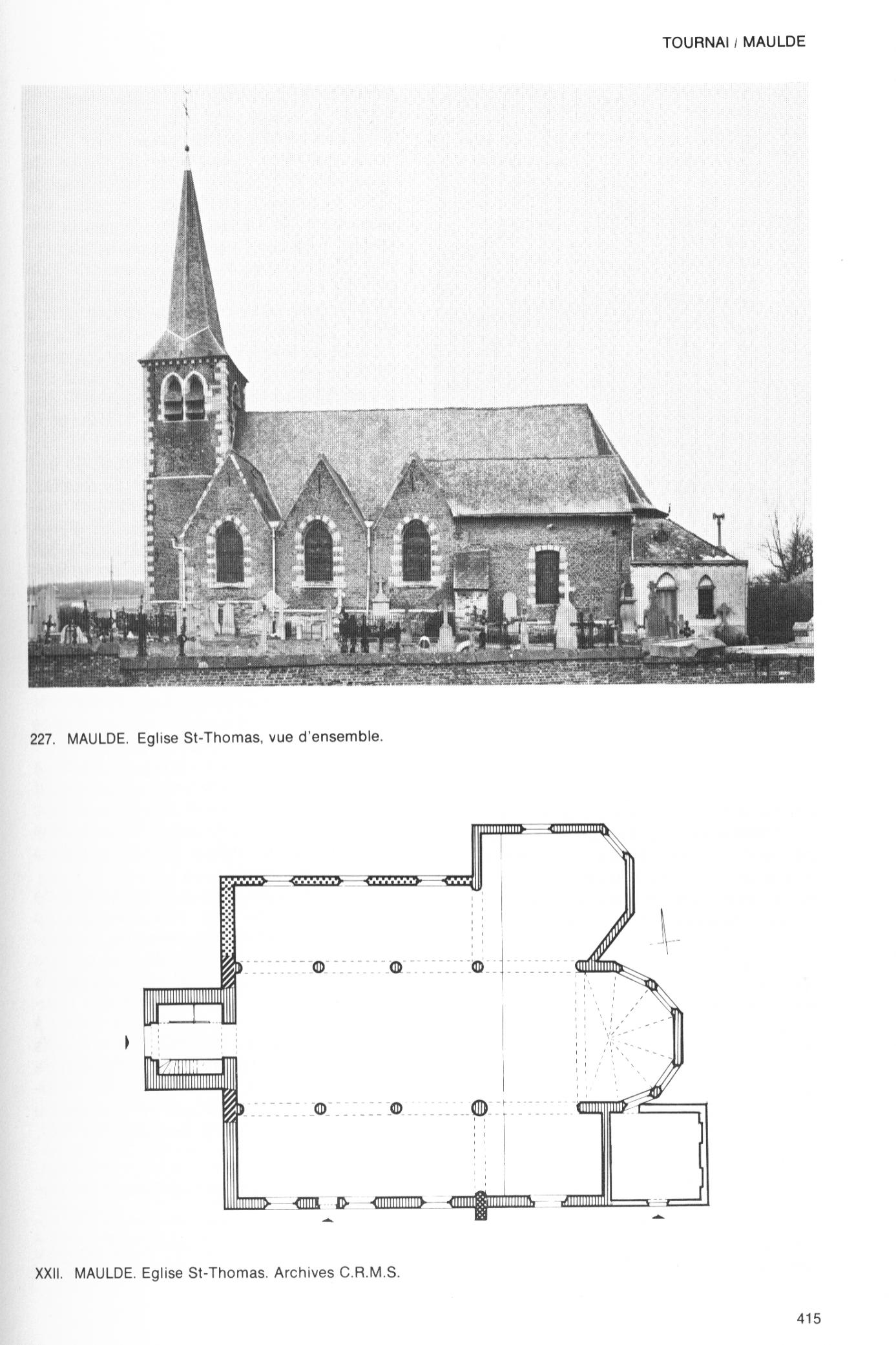 MAULDE Patrimoine monumental de la Belgique 1978 p415