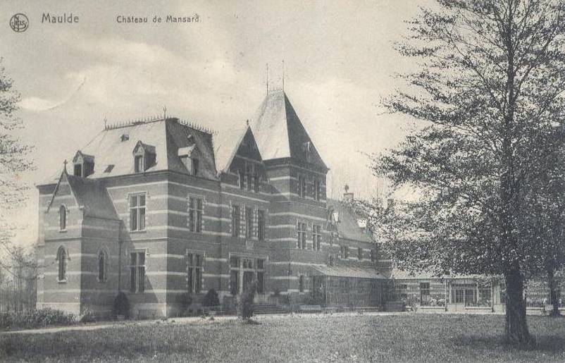 Maulde - Château de Mansart... entrée principale