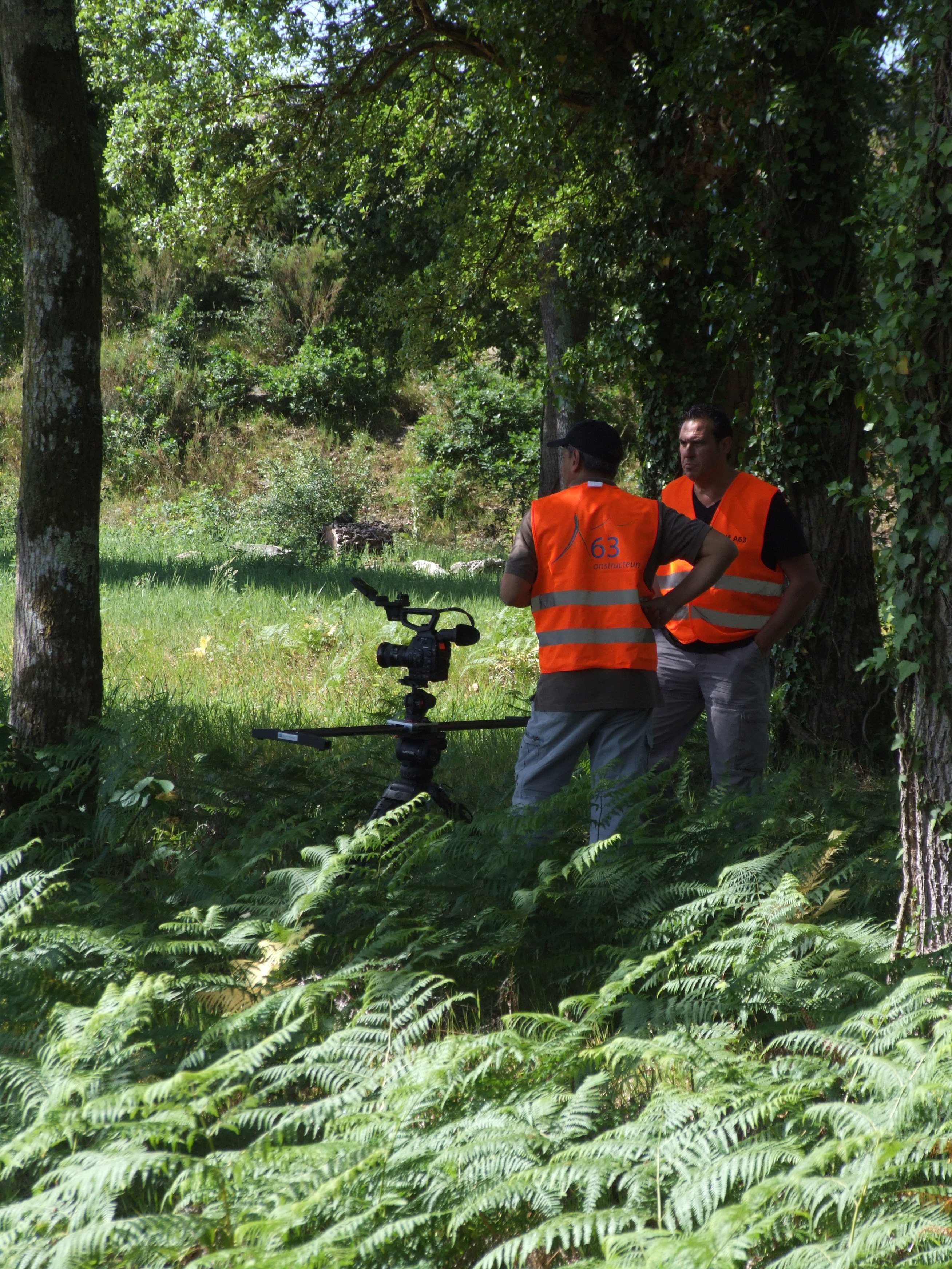 Equipe tournage diffuseur 17