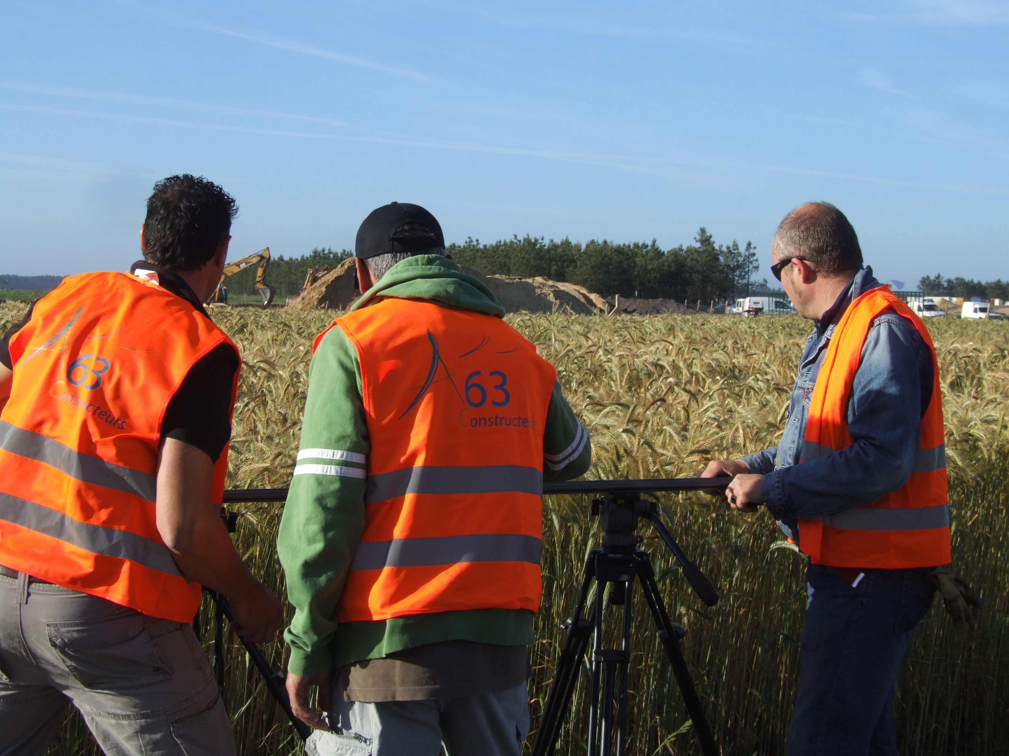 Equipe tournage emprunt saugnac et muret 13