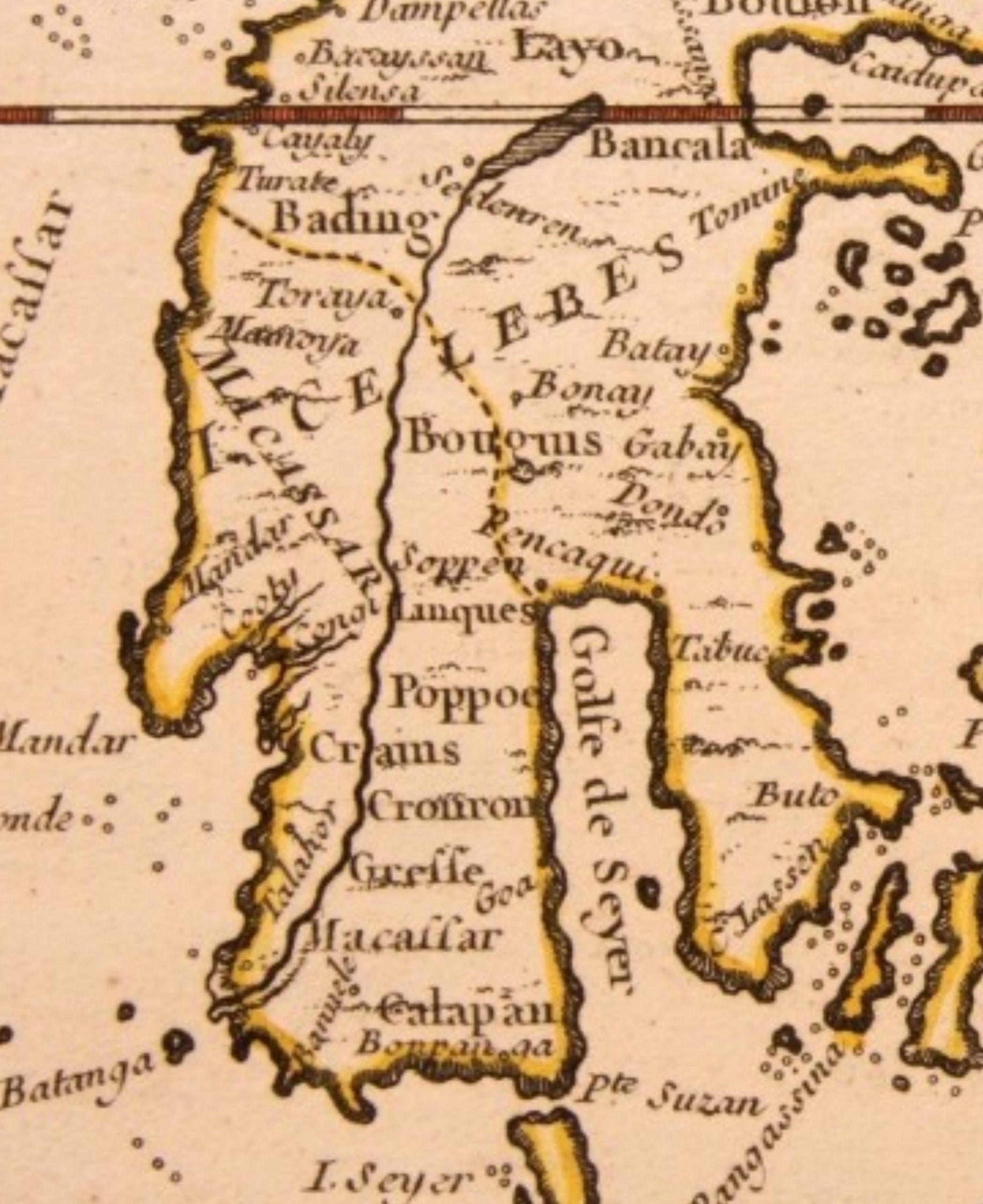 Carte 1756 selayar II