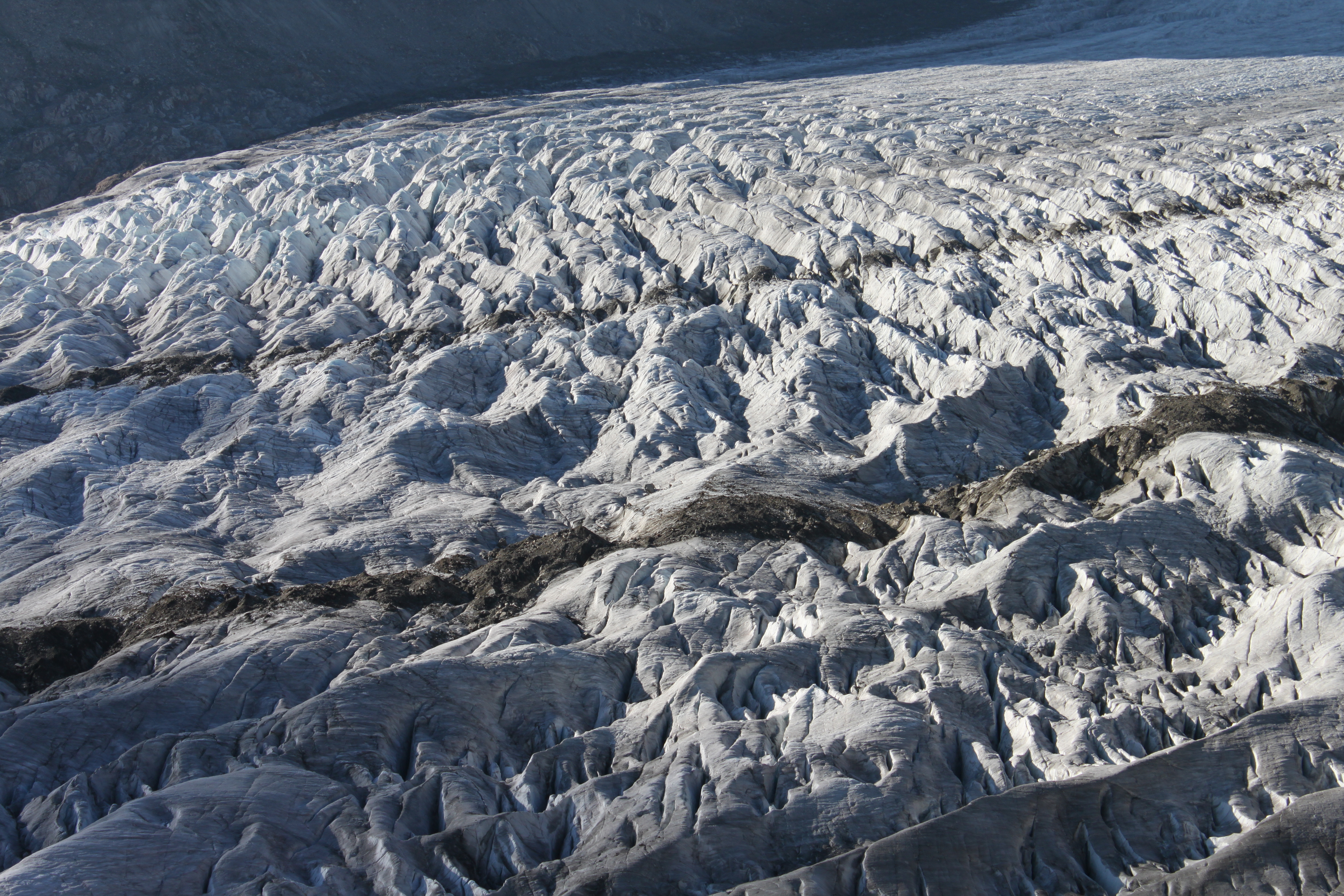 Randonnée au glacier d'Aletsch dans les Alpes suisses