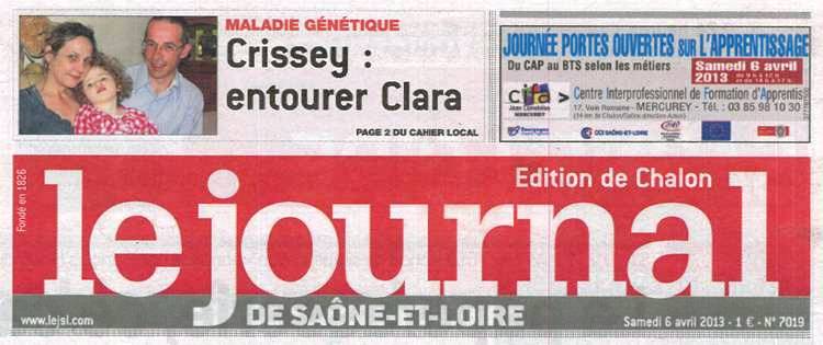 Article JSL sur Clara Page 1