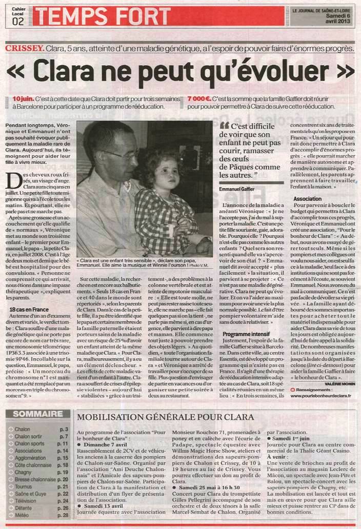 Article JSL sur Clara Page 4