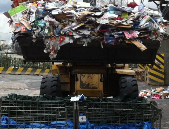 chargement déchets caractérisation