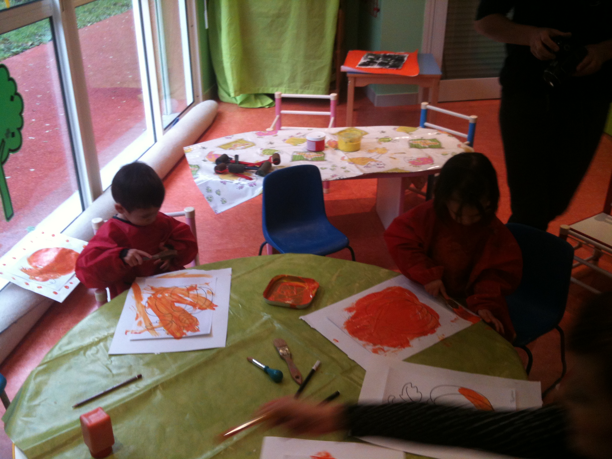 ACTIVITE PEINTURE au RAM 