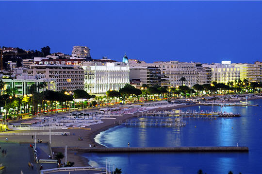 Baie de cannes croisette