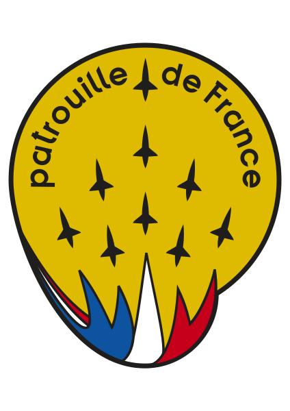424px Patrouille de France Logo svg