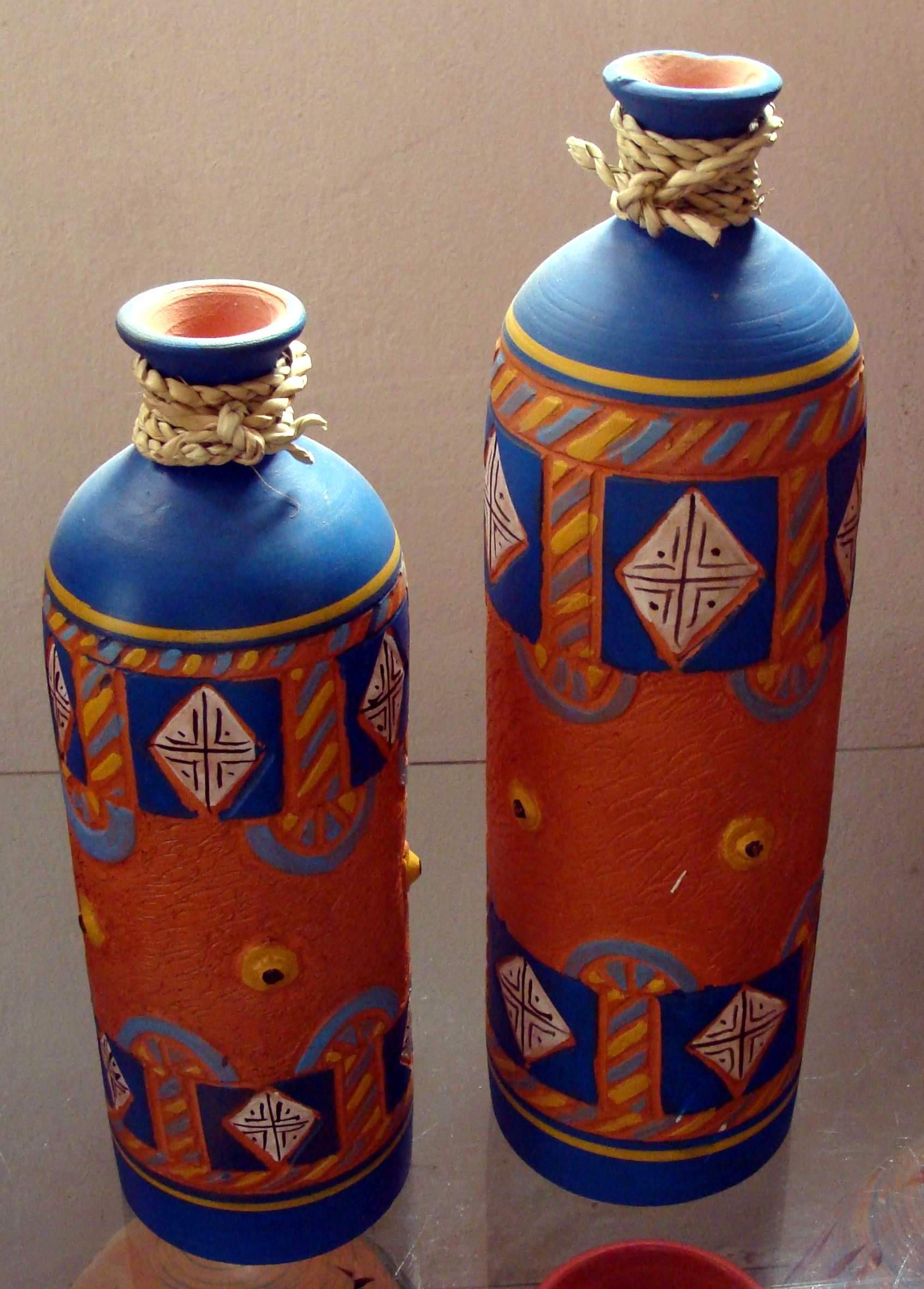 2 bouteille bleu demnate