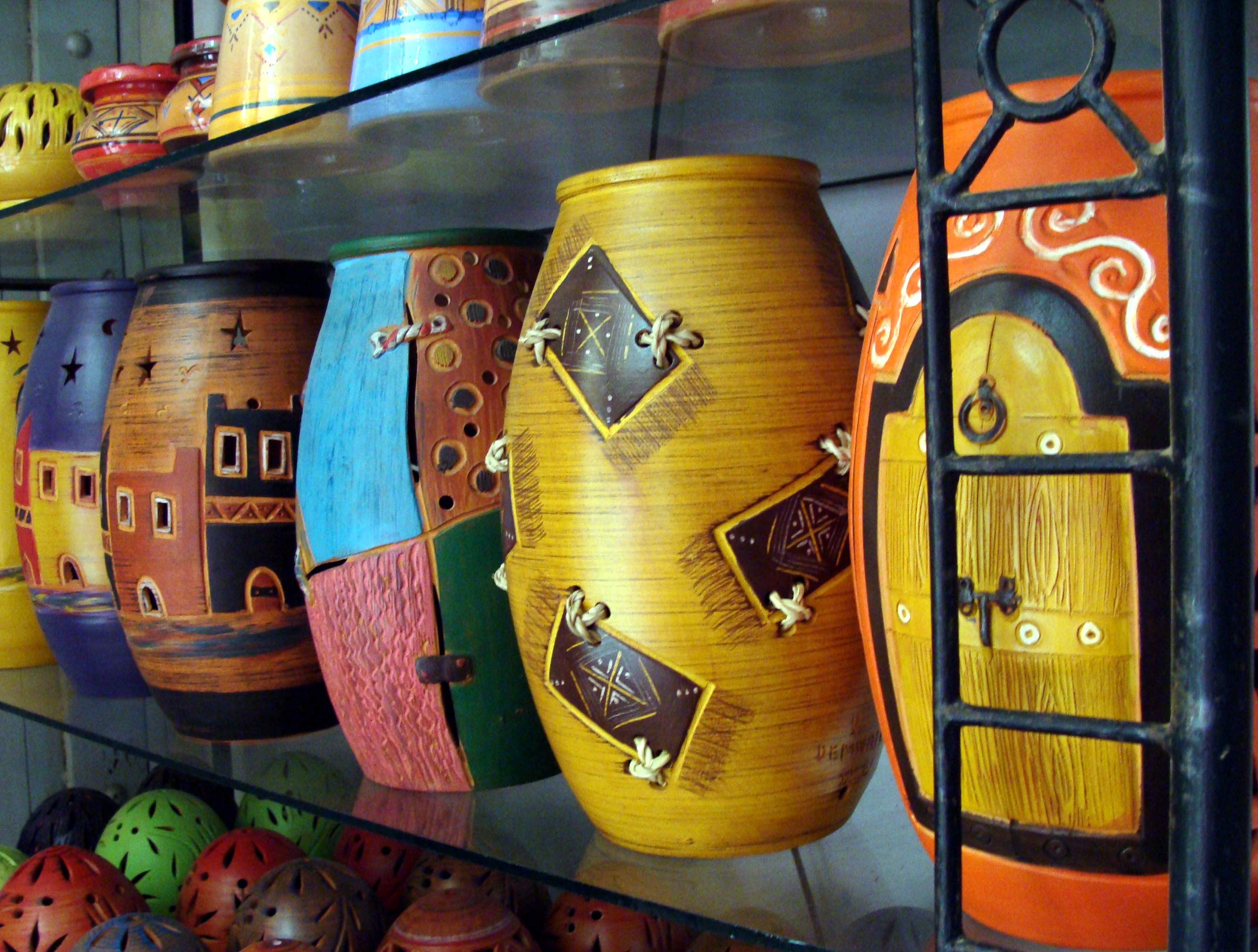 Seies vases olive