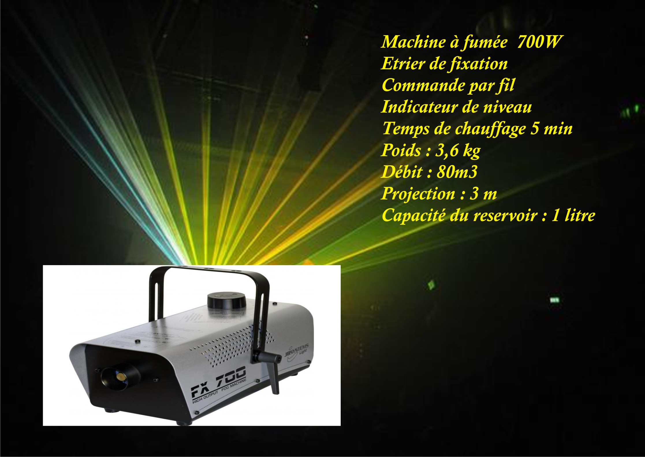 Machine a fumee 2