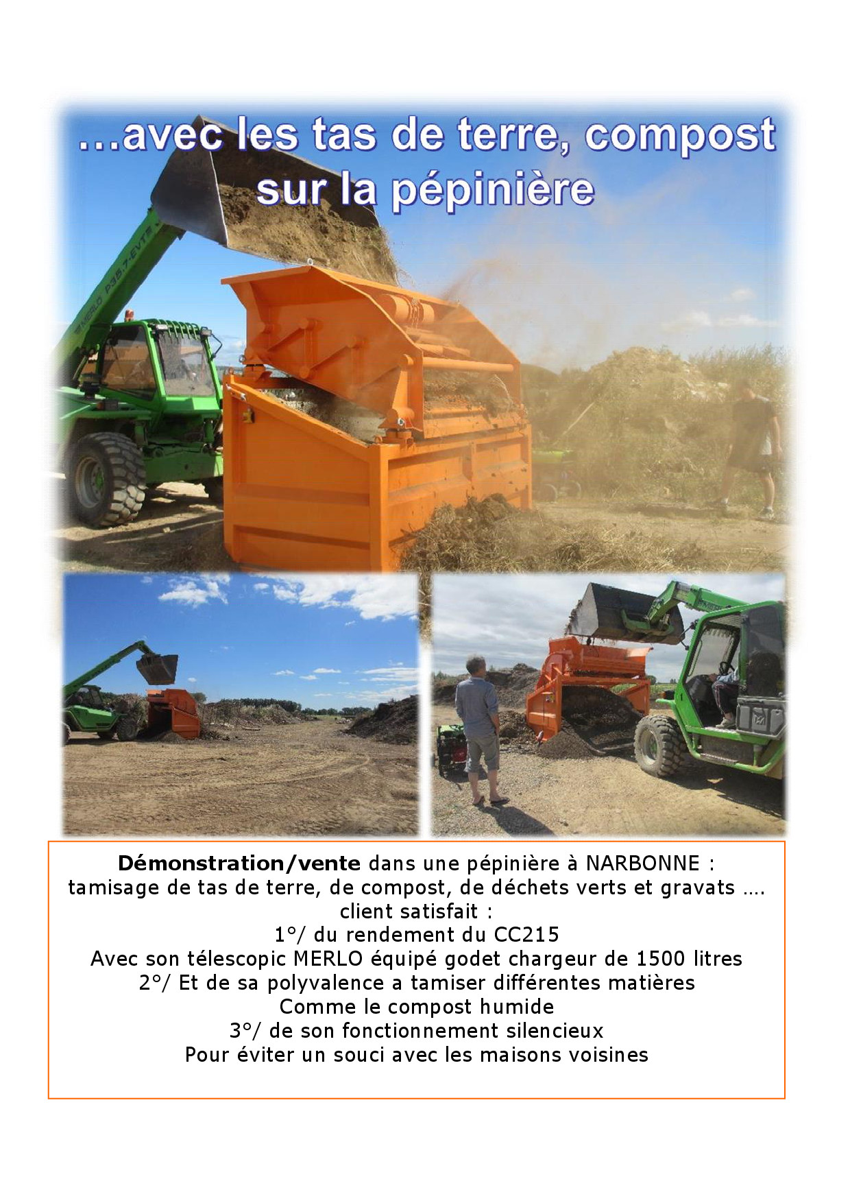 Compost pepiniere