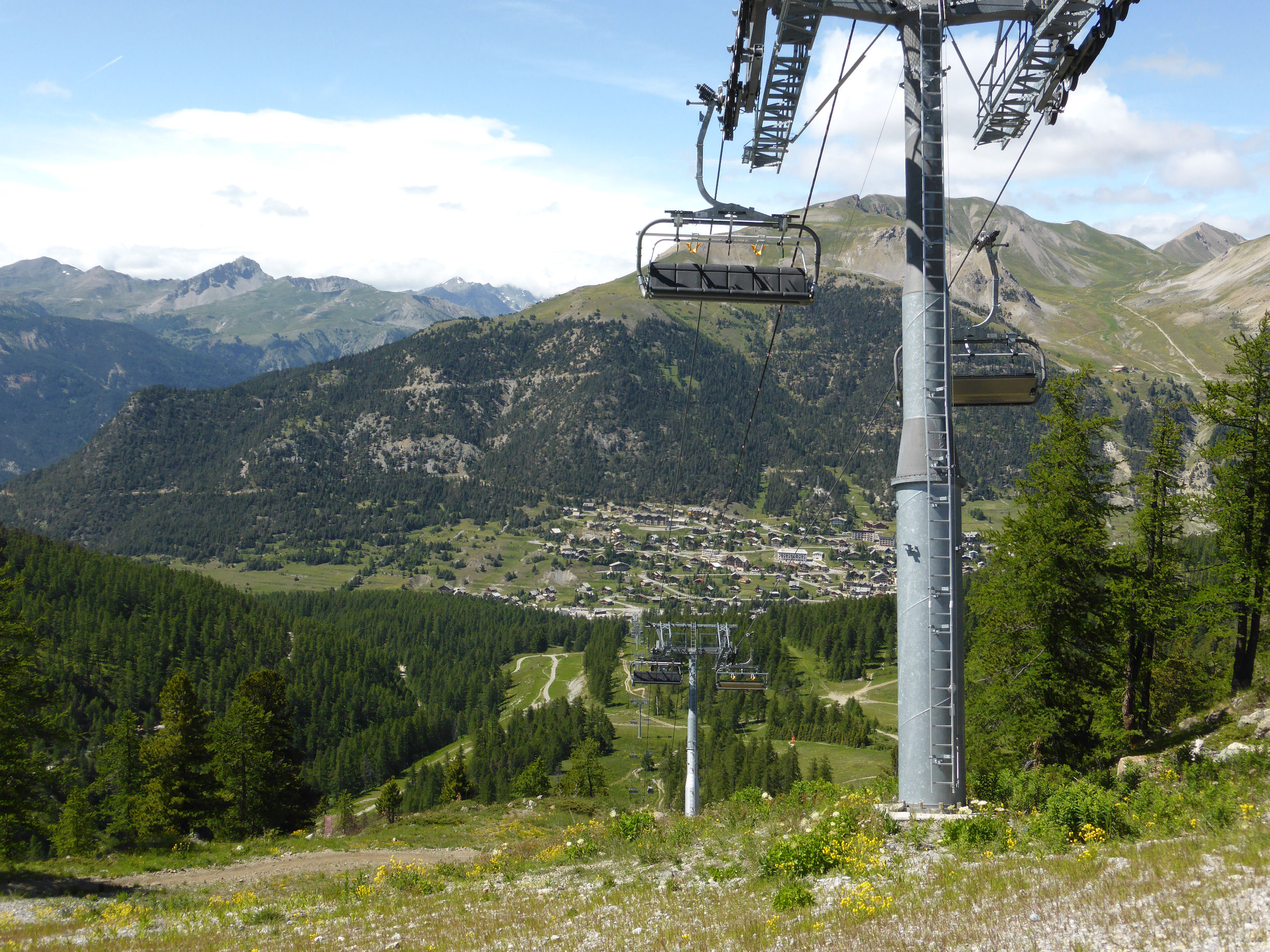 Montgenevre et telemix des chalmettes