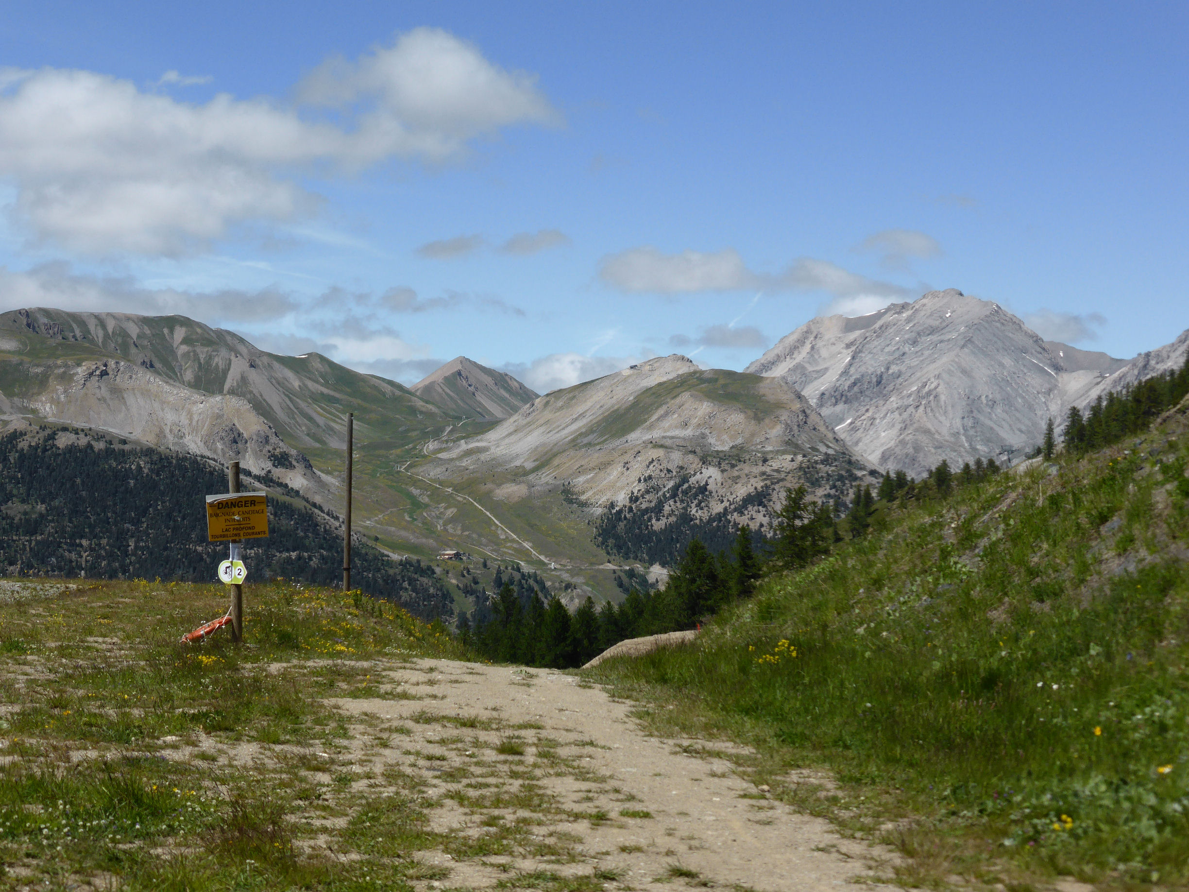 Parcours de rando a partir du telemix des chalmettes