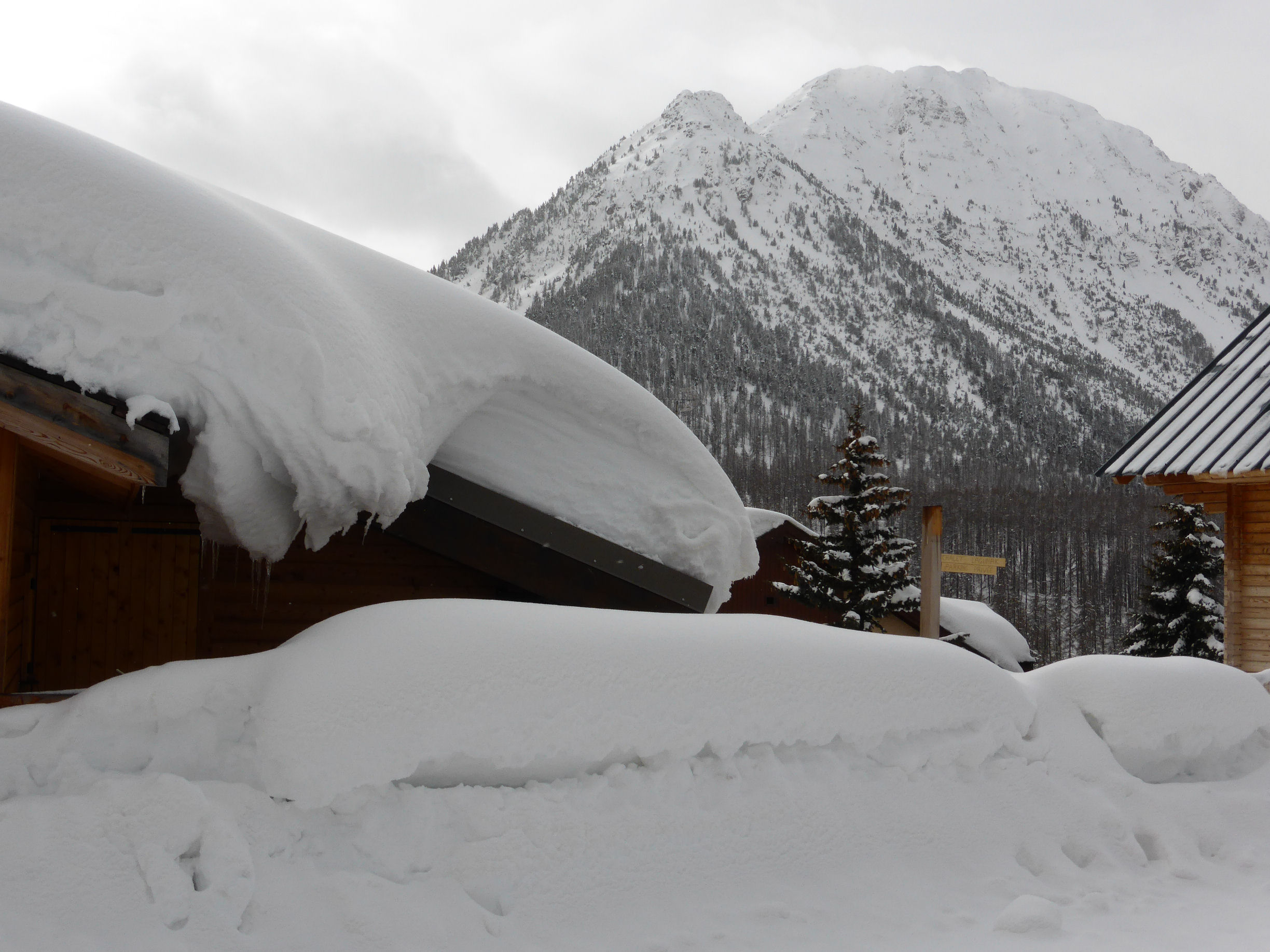 Le village en hiver