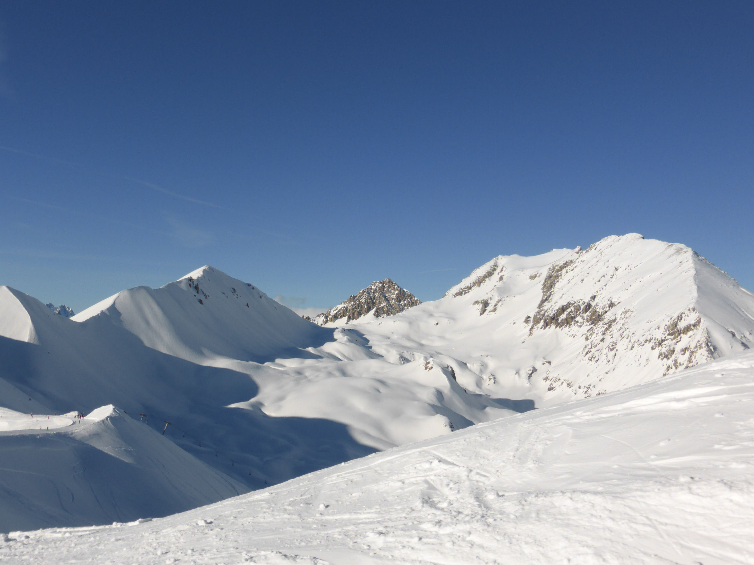 Serre thibaud 2550 m vue sur le chaberton 3131 m