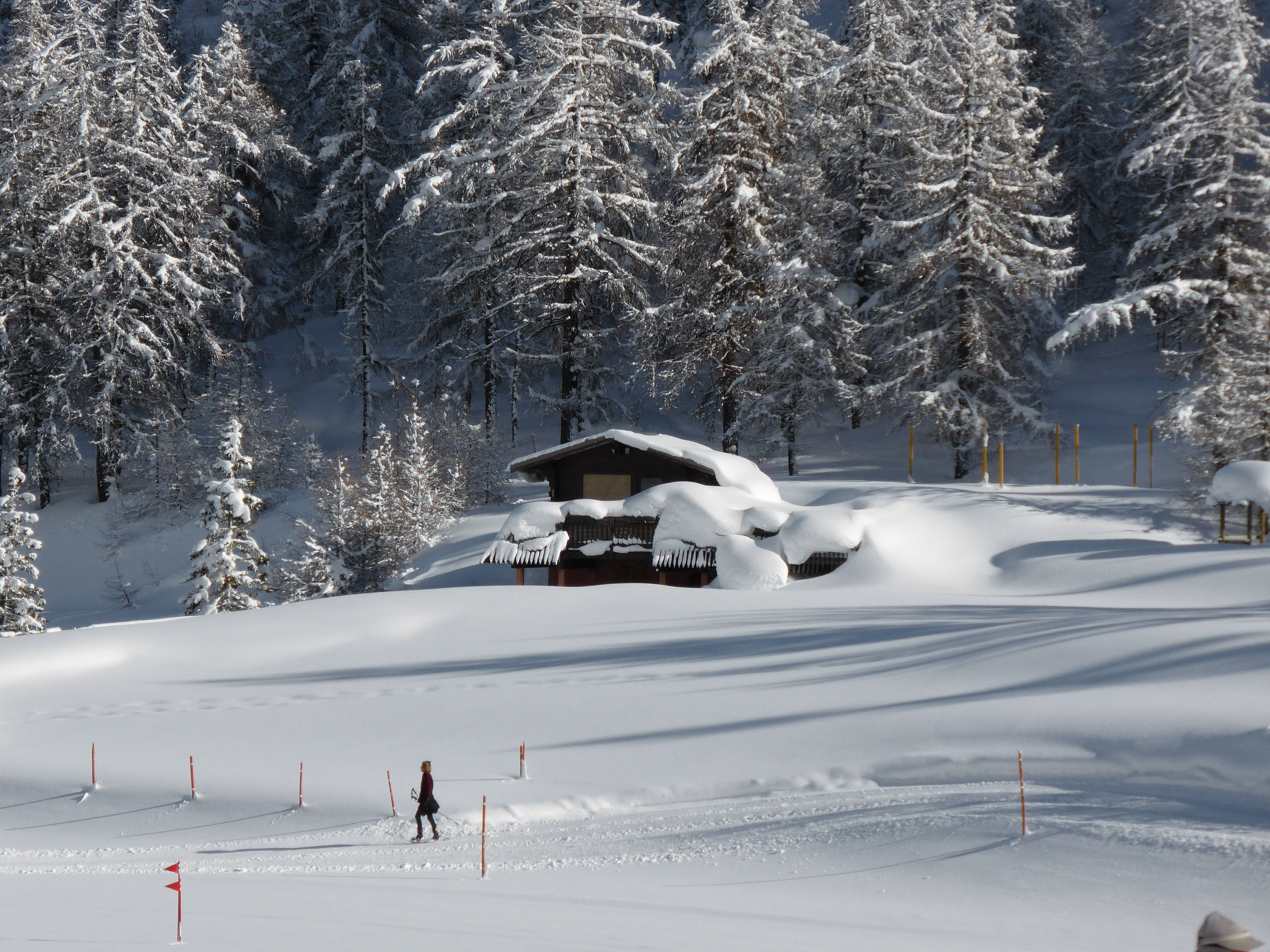 Ski de fond vers claviere